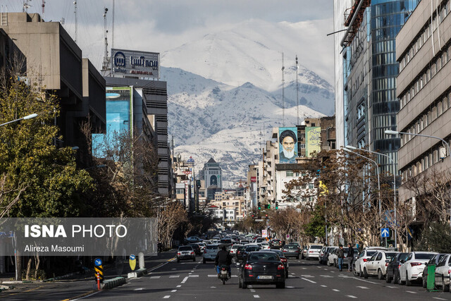 کاهش دمای هوای تهران از جمعه