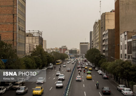 افزایش آلودگی هوای تهران تا جمعه/ وزش باد شدید از شنبه